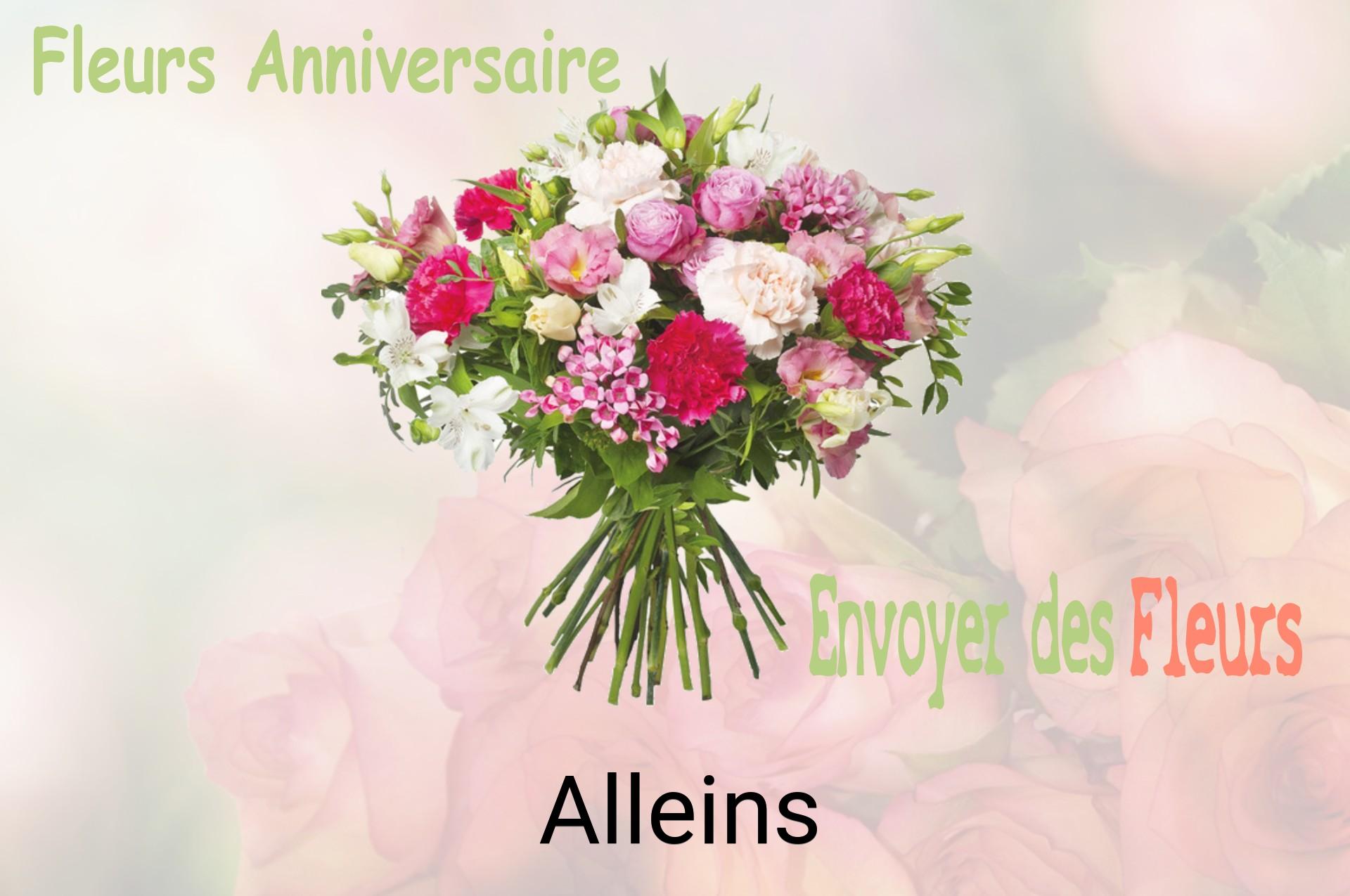 Bouquet de fleurs d’anniversaire livré à Alleins