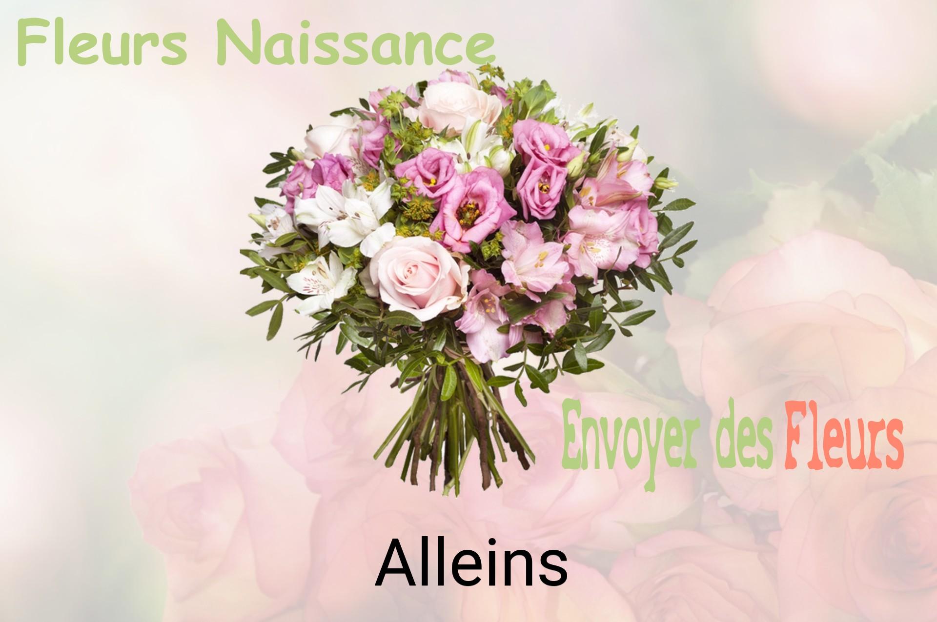 Bouquet de fleurs de naissance livré à Alleins