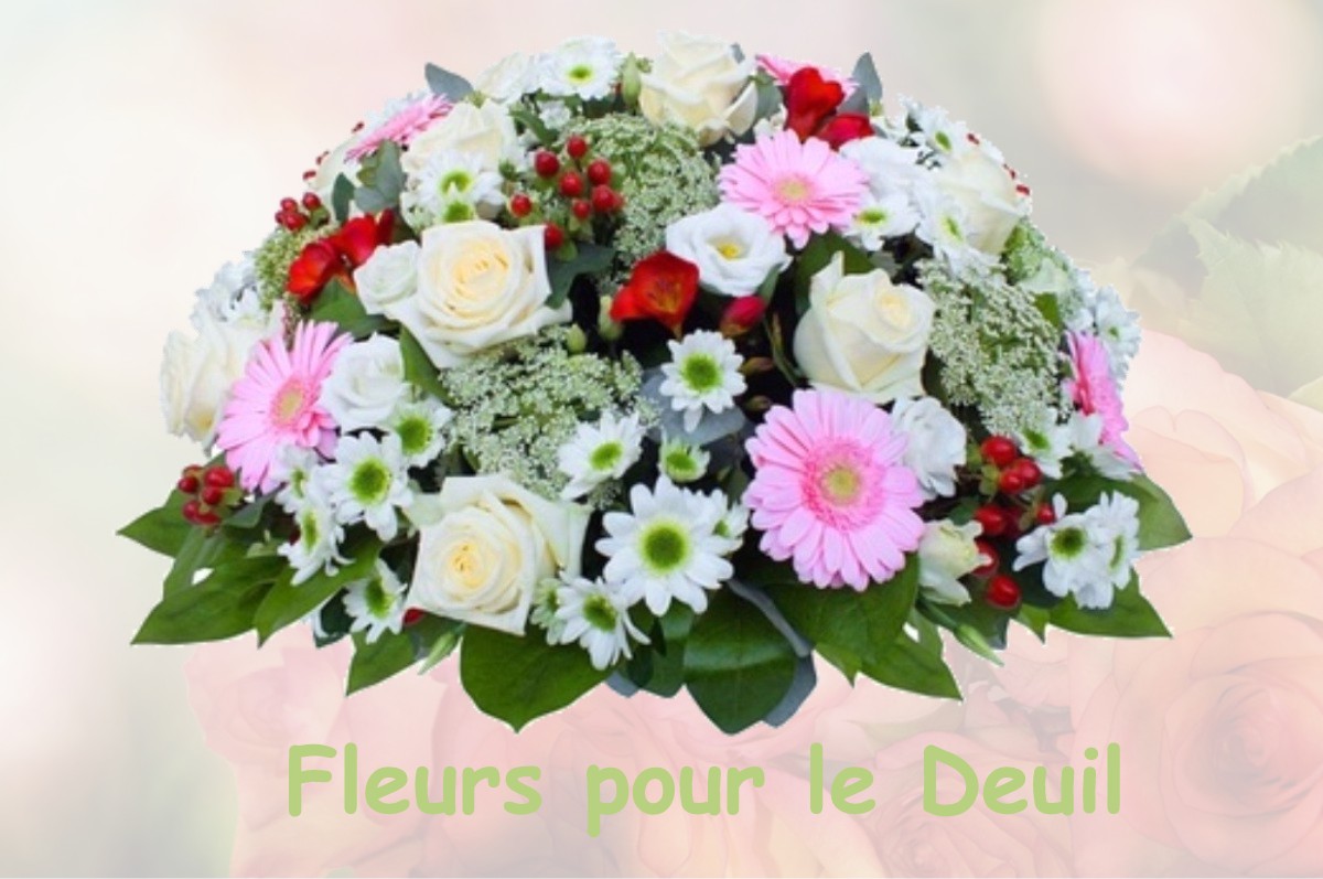 fleurs deuil ALLEINS